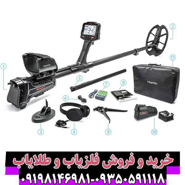 فلزیاب ایمپکت پرو Impact Pro | نقطه زن بوقی حرفه ای | شرکت نوکتا